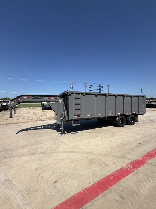 New 2026 Delco Trailers DD20 Dump Trailer