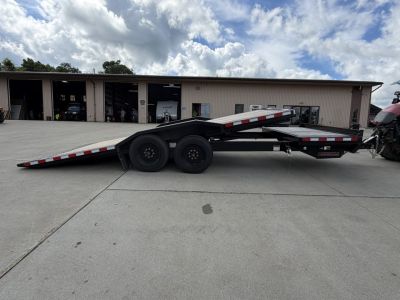 New 2026 MIDSOTA TRAILERS - Tilt Equipment Trailer (18' Tilt - 4' Fixed) W/ Drive Over Fenders - ST215/75R17.5 - 17,600# GVWR