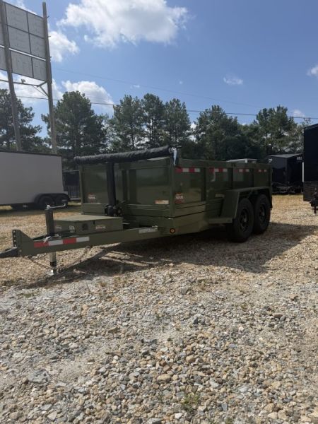 New 2026 Prospector 6 x 12 x 2 x 12-T Dump Trailer