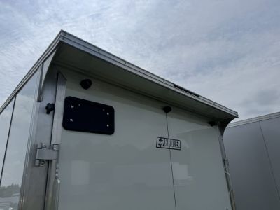 New 2027 E-Z Hauler EZEC7.5X14 XLT-P Cargo / Enclosed Trailer 71 SERIES 7 FOOT 1 INCH INTERIOR HEIGHT .080 POLY SIDES TRANSLUCENT ROOF REAR CANOPY FREE ALUMINUM WHEEL UPGRADE