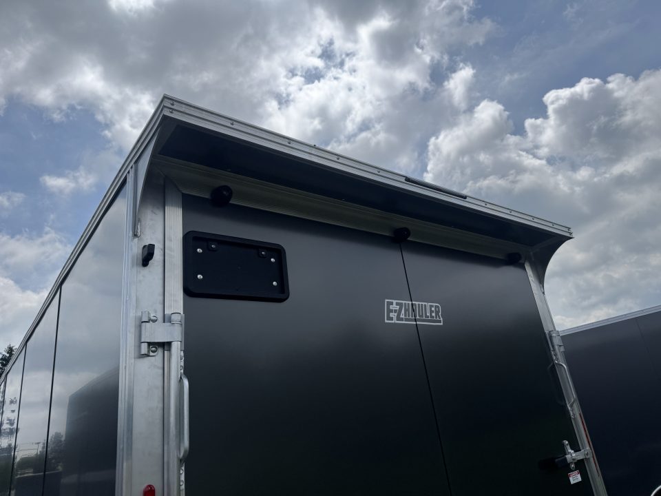 New 2027 E-Z Hauler EZEC7.5X14 XLT-P Cargo / Enclosed Trailer 71 SERIES 7 FOOT 1 INCH INTERIOR HEIGHT .080 POLY SIDES TRANSLUCENT ROOF REAR CANOPY FREE ALUMINUM WHEEL UPGRADE