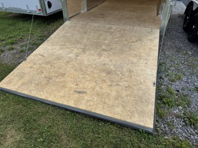New 2027 E-Z Hauler EZEC7.5X16 XLT-P Cargo / Enclosed Trailer 71 SERIES 7 FOOT 1 INCH INTERIOR HEIGHT .080 POLY SIDES TRANSLUCENT ROOF REAR CANOPY FREE ALUMINUM WHEEL UPGRADE