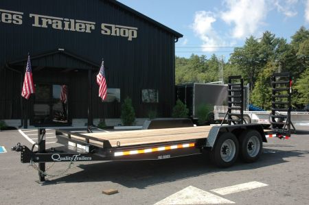 New NEW 2027 Quality 7x18 Pro Grade Equipment Trailer – 17,000 GVW – Heavy Duty