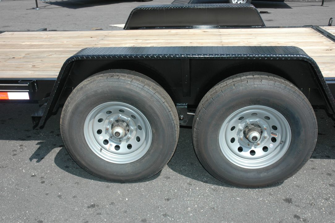 New NEW 2027 Quality 7x22 Gravity Tilt Equipment Trailer | 15,000 GVW | 16+6 Deck