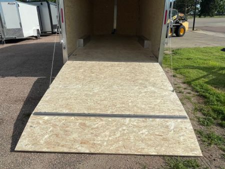 New 2027 ALCOM 8.5X20 All Aluminum Extra Height Cargo / Enclosed Trailer