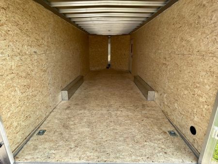 New 2027 ALCOM 8.5X20 All Aluminum Extra Height Cargo / Enclosed Trailer