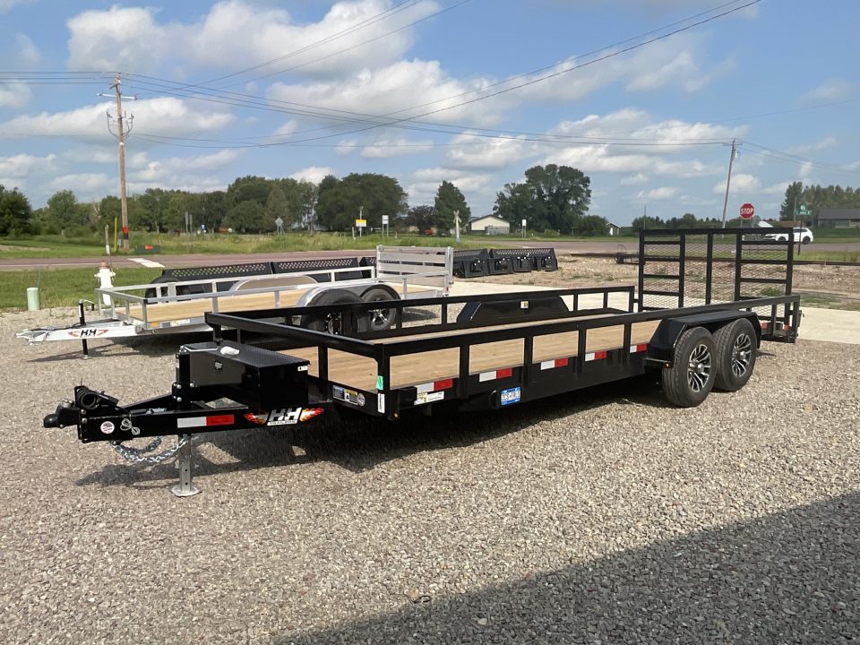 New 2026 H&H Trailers H-HRSD8220-100 Landscape Trailer