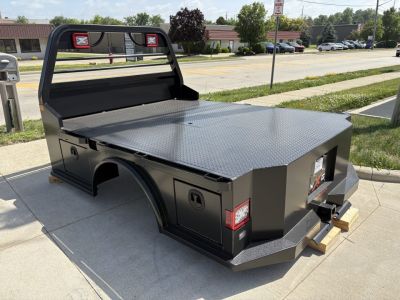 New 2027 NXG Truck Bodies XSB SKIRTED 8'6"X84"/57"CA X42" SINGLE WHEEL BED TAKE OFF Truck Bed