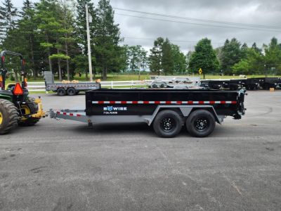 New 2027 BWISE DLP15 82x14 15K Tandem Axle Dump Trailer