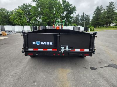 New 2027 BWISE DLP15 82x14 15K Tandem Axle Dump Trailer