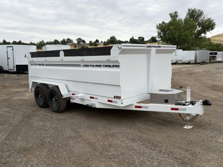 New 2026 Southland 7x14 14k High Side Dump Trailer