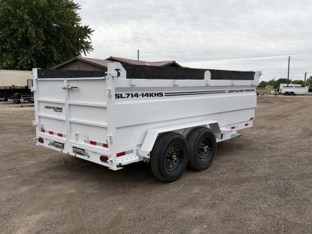 New 2026 Southland 7x14 14k High Side Dump Trailer