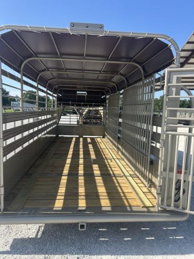New 2026 Neckover GN BARTOP 6'8X20X6'6 WOOD FLOOR Stock / Stock Combo Trailer