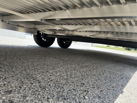 New 2027 Black Rhino Aluminum 81"x18' LST718A w/ Side Load Ramps, Toolbox & Bifold Gate (ATV / UTV / Side by Side) Utility Trailer