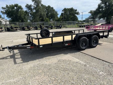 New 2026 Stag Trailers 82x16 Dovetail 10K Utility Trailer