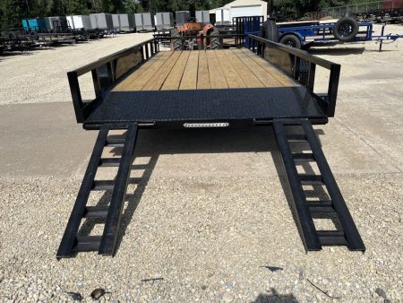 New 2026 Stag Trailers 82x16 Dovetail 10K Utility Trailer
