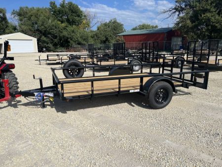 New 2026 Texas Bragg Trailers 77 x13' Dovetail Utility Trailer