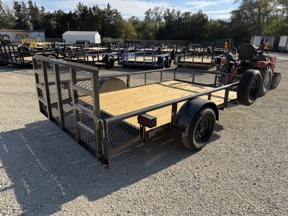 New 2027 Texas Bragg Trailers 83"x12' Dovetail Utility Trailer