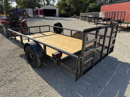 New 2027 Texas Bragg Trailers 83"x12' Dovetail Utility Trailer