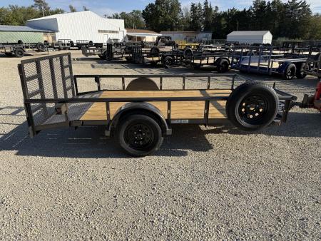 New 2027 Texas Bragg Trailers 83"x12' Dovetail Utility Trailer