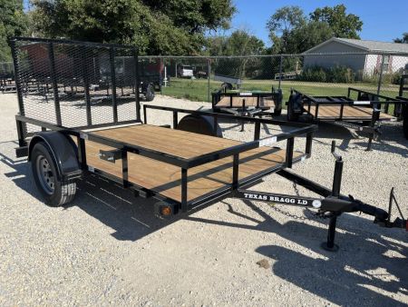 New 2026 Texas Bragg Trailers 6x10LD - 77'' x 10' Utility Trailer Utility Trailer