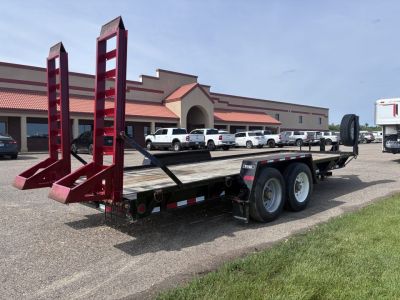 Used 2020 Towmaster Trailers 25' BP FB Flatbed Trailer