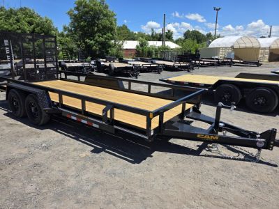 New 2026 Cam Superline 7X18 10K - TUBE TOP Utility Trailer
