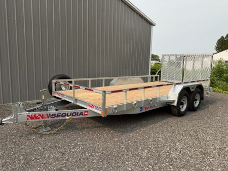 New 2026 N & N 7X16 Sekoia Equipment Trailer 10K
