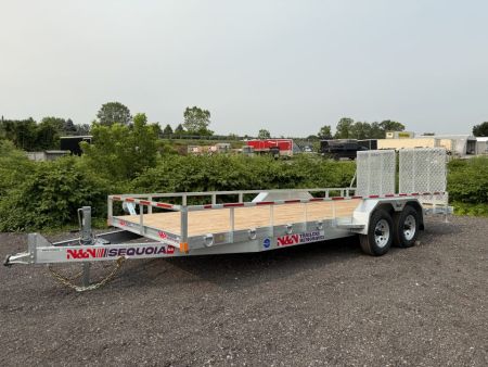 New 2026 N & N Sekoia 7X20 Equipment Trailer 10K