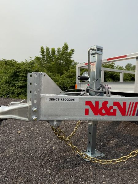 New 2026 N & N Sekoia 7X20 Equipment Trailer 10K