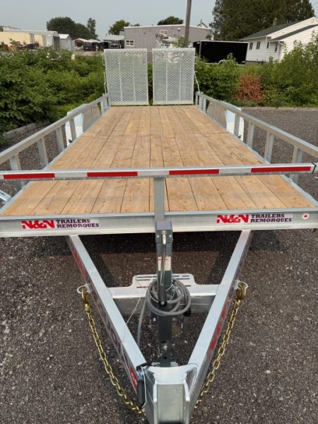 New 2026 N & N Sekoia 7X20 Equipment Trailer 10K