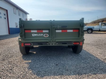 New 2026 Delco Trailers Dump Trailer / 7000 GVWR / 60"x10'