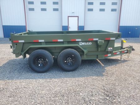 New 2026 Delco Trailers Dump Trailer / 7000 GVWR / 60"x10'