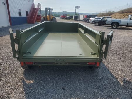 New 2026 Delco Trailers Dump Trailer / 7000 GVWR / 60"x10'