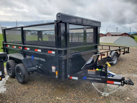 New 2026 Load Trail Dump Trailer / 7000 GVWR / 72 x12' / 24  Expanded Metal Sides