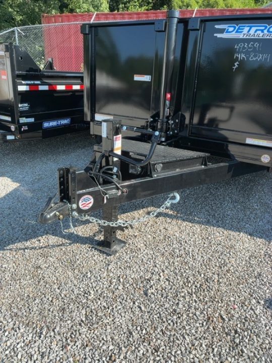 New 2026 Sure-Trac 7X14 HD LP TELESCOPIC DUMP 14K Dump Trailer
