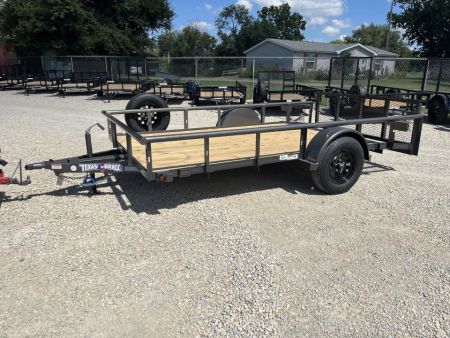 New 2026 Texas Bragg Trailers 83 x12' Dovetail Utility Trailer