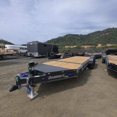 New SALE! 2026 Diamond C Trailers HDT207 82X20 Equipment Trailer 15500 GVWR CARBON METALLIC GRAY
