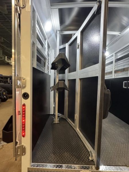 New 2027 Bison Trailers Ranger 7206 Horse Trailer