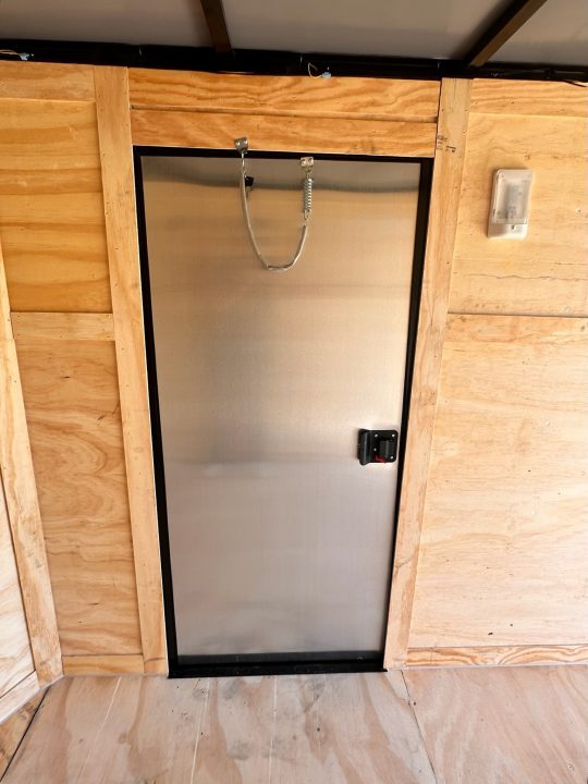 New 2026 6X10 -Enclosed Trailer -3500LB Single Axle -Black Poly - Blackout