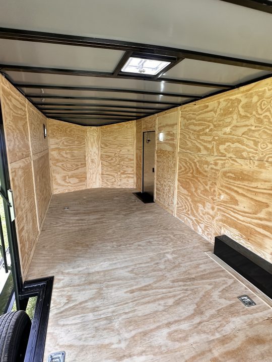 New 2026 8.5x28 Car Hauler 7000lb Spread Torsion - Full Escape Door-Removable Fender Car Hauler