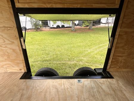 New 2026 8.5x28 Car Hauler 7000lb Spread Torsion - Full Escape Door-Removable Fender Car Hauler