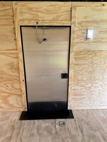 New 2026 8.5x28 Car Hauler 7000lb Spread Torsion - Full Escape Door-Removable Fender Car Hauler
