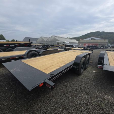 New SALE! 2026 Diamond C Trailers HDT207 82X20 15500 GVWR Equipment Trailer ONYX BLACK