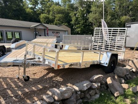New 2027 Black Rhino EXS 6 X 12 Aluminum Utility Trailer