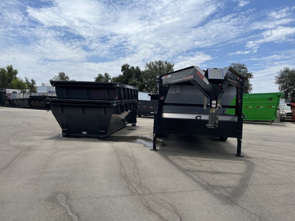 New 2024 Horizon Trailers RDZGN-14 Roll Off WITH 3 BINS