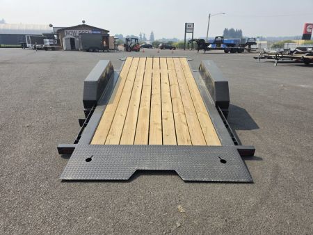 New 2025 Midsota 7x22 Split Tilt HD Equipment Trailer 17.6K GVWR