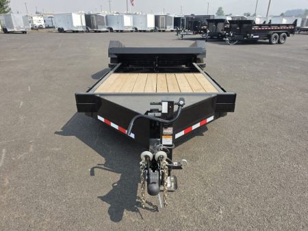 New 2025 Midsota 7x22 Split Tilt HD Equipment Trailer 17.6K GVWR
