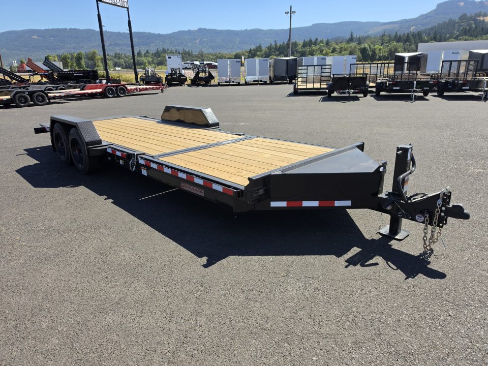 New 2025 Midsota 7x22 Split Tilt HD Equipment Trailer 17.6K GVWR
