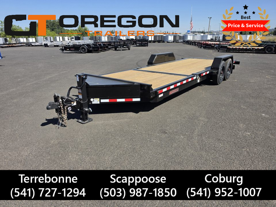 New 2025 Midsota 7x22 Split Tilt HD Equipment Trailer 17.6K GVWR